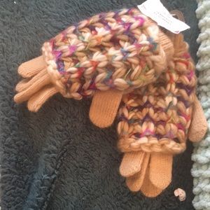 Children’s crocheted gloves